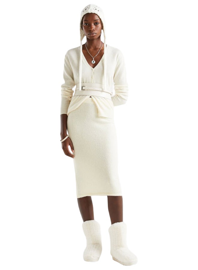 Benetton PENCIL SKIRT IN RECYCLED THREAD  - Image 1