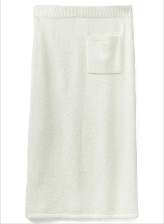 Benetton PENCIL SKIRT IN RECYCLED THREAD  - Image 3