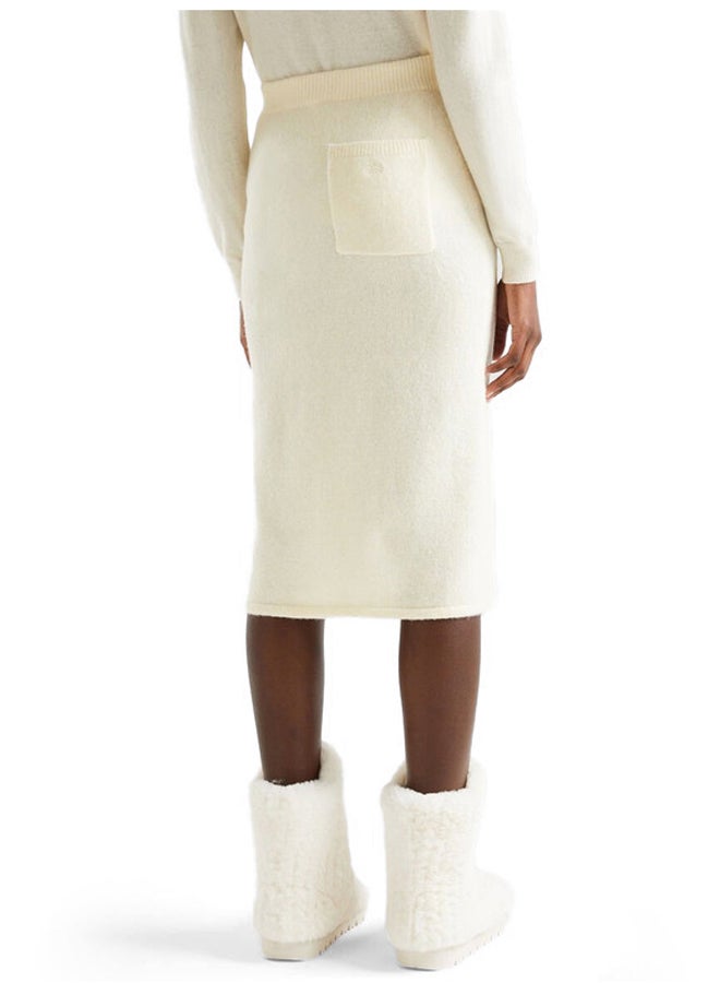Benetton PENCIL SKIRT IN RECYCLED THREAD  - Image 4