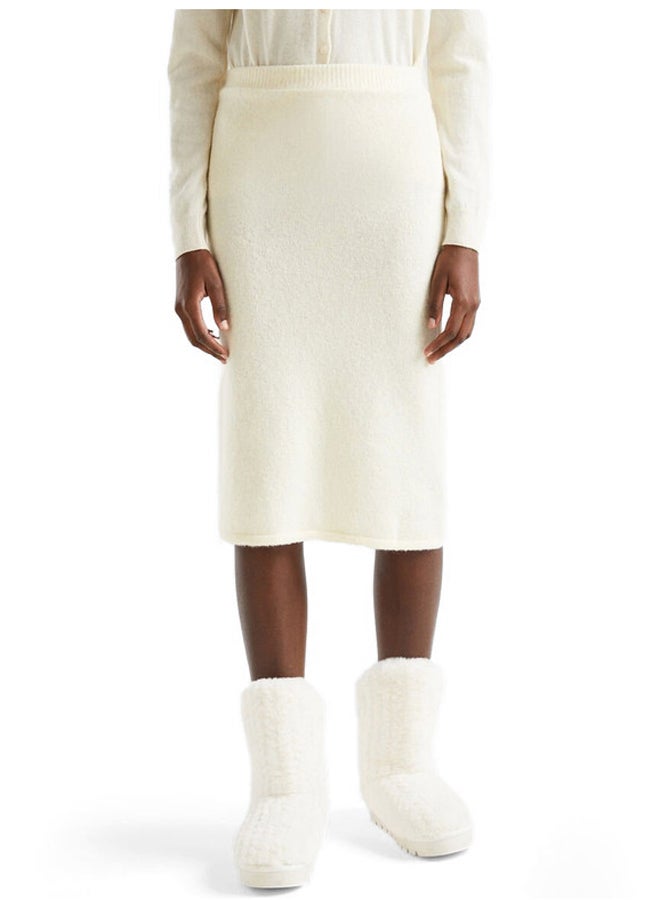 Benetton PENCIL SKIRT IN RECYCLED THREAD  - Image 2