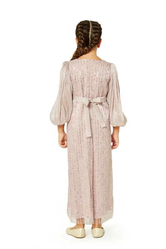 Amri Glitter A-Line Tulle Dress