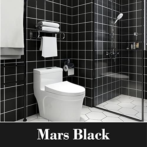 DWIL Tub Paint, Tub and Tile Refinishing Kit with Tools, Bathtub Paint Water Based &Low Odor, Easy to Use for Sink Bathroom Shower, Black 35oz/50-55sq.ft - Image 2