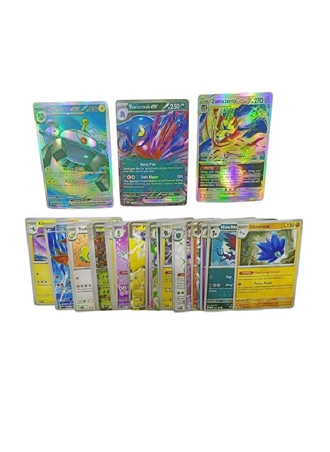 Generic - Pokemonn Trading Card Game Pokemonn Metal Box All Rare Series Set Of 40 Cards. - 37 Normal Cards And 3 Special Cards. - Image 1