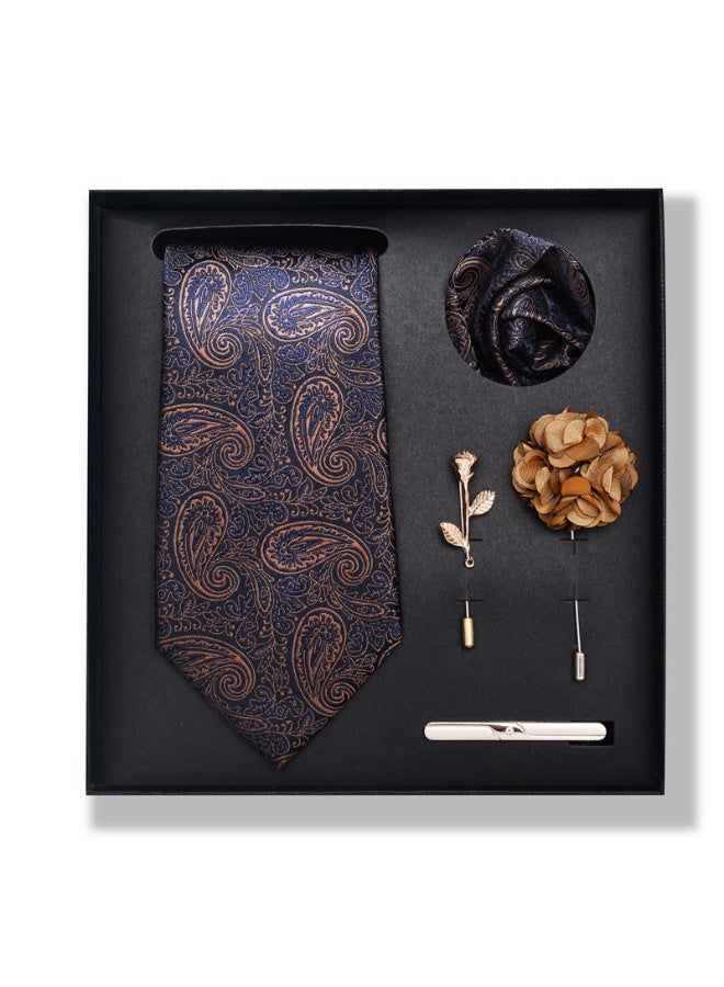 Shougu Men's Business Dress Tie Gift Box 