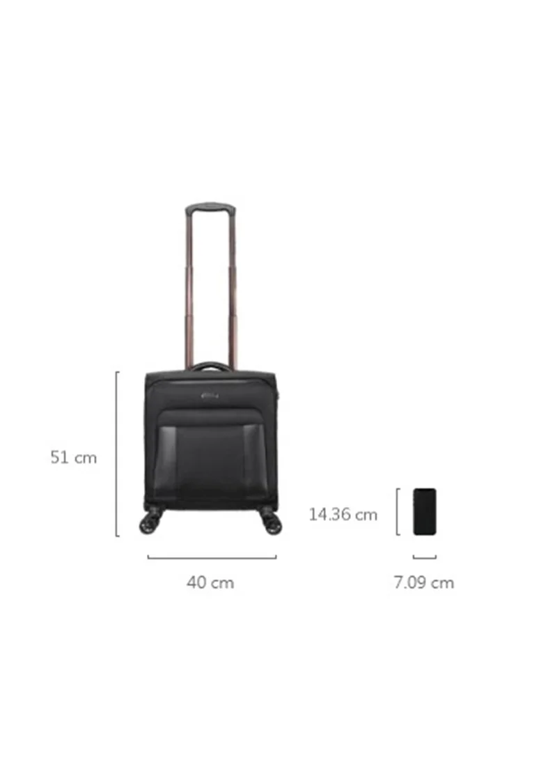 AMERICAN TOURISTER American Tourister Bass Rolling Tote - Black - 3 Years Global Warranty