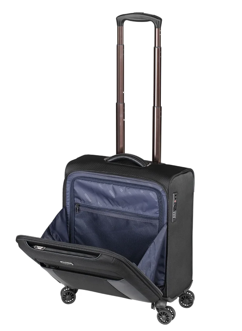 AMERICAN TOURISTER American Tourister Bass Rolling Tote - Black - 3 Years Global Warranty