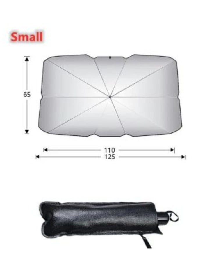 AROAQ Car Front Window Sun Shade Windshield Protection Accessories 65X120cm - Image 1