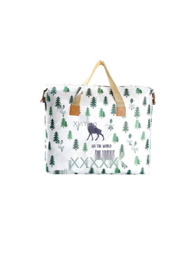 NIBEMINENT Waterproof Oversized Blanket Clothes Printed Storage Bag  - Image 1