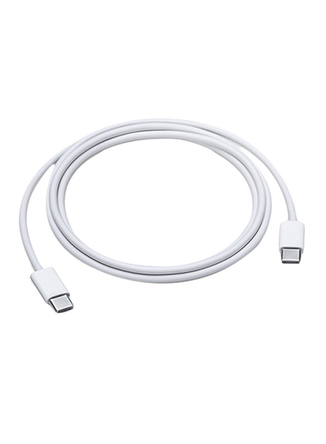 ابل  كابل شحن USB-C بطول 1 متر أبيض - Image 2