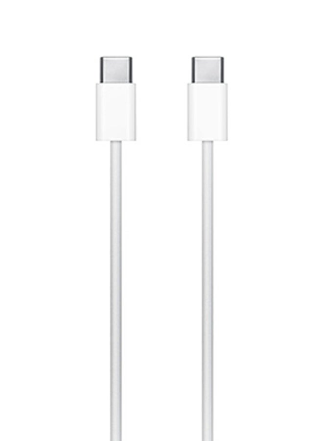 ابل  كابل شحن USB-C بطول 1 متر أبيض - Image 1