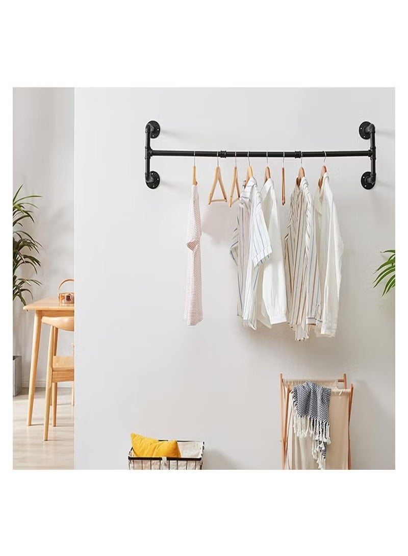 Beauenty Heavy Duty Pipe Wall Clothes Rack  - Image 2