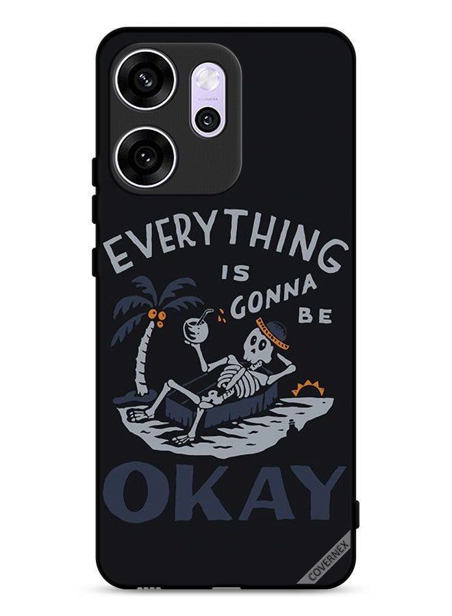 Covernex Oppo Reno14 F Protective Case Cover Everything Is Gonna Be Ok - Image 1