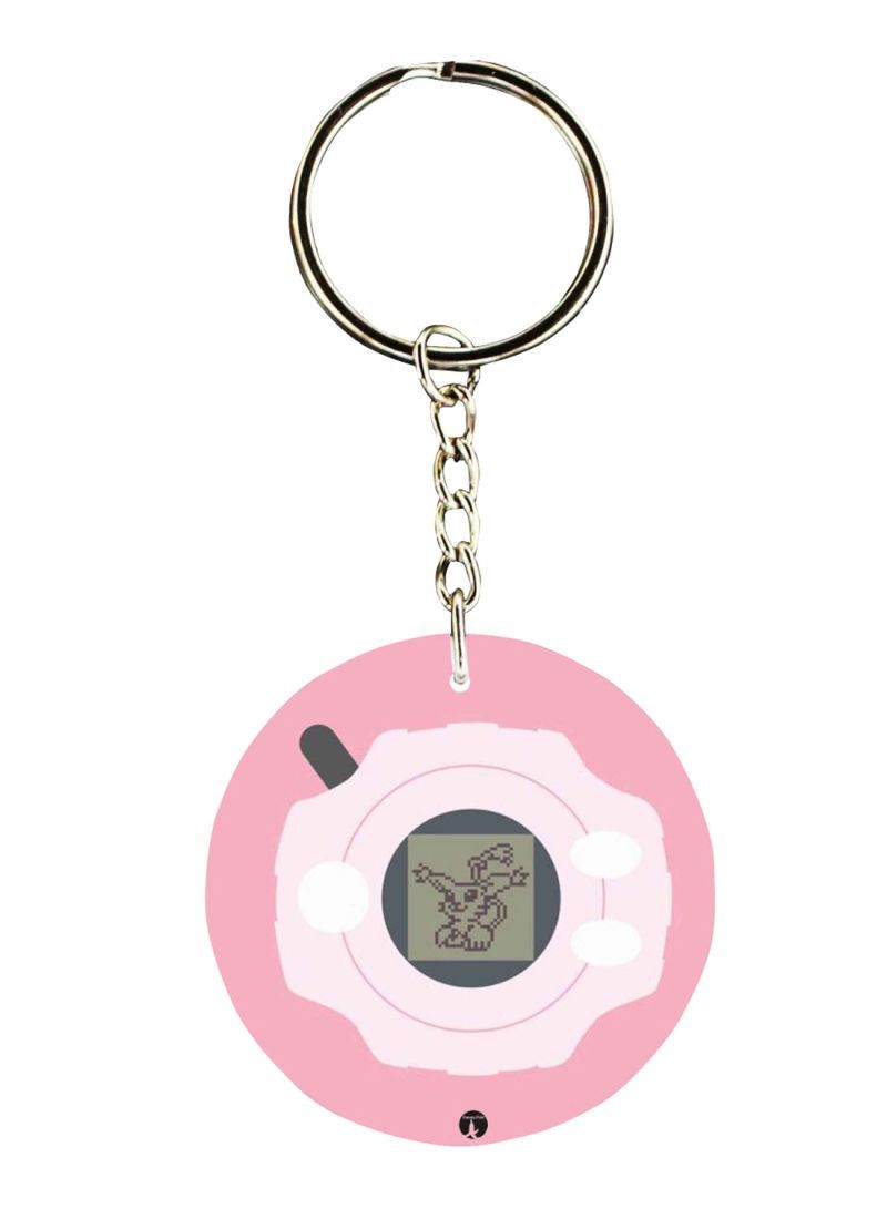 RKN Double Sided Digimon Printed Keychain