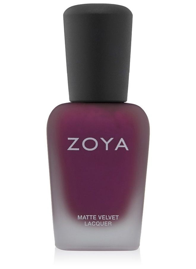 Zoya Nail Polish, Matte velvet Lacquer , 0.5 Fl Oz (Pack of 1)  - Image 1