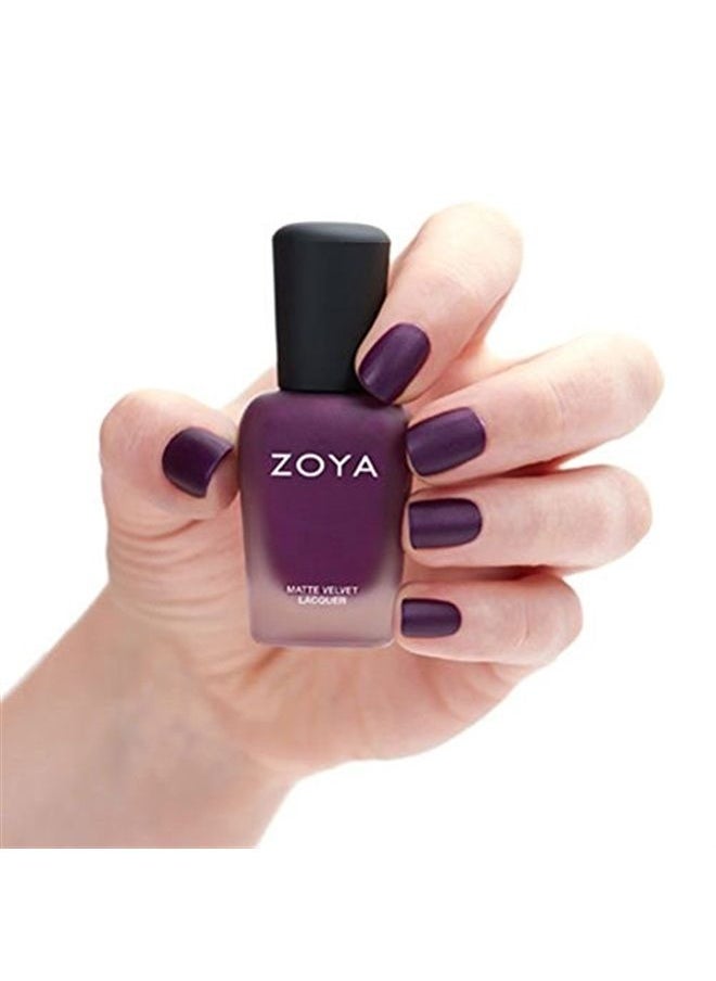 Zoya Nail Polish, Matte velvet Lacquer , 0.5 Fl Oz (Pack of 1)  - Image 3