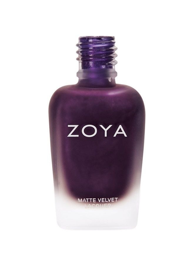 Zoya Nail Polish, Matte velvet Lacquer , 0.5 Fl Oz (Pack of 1)  - Image 4