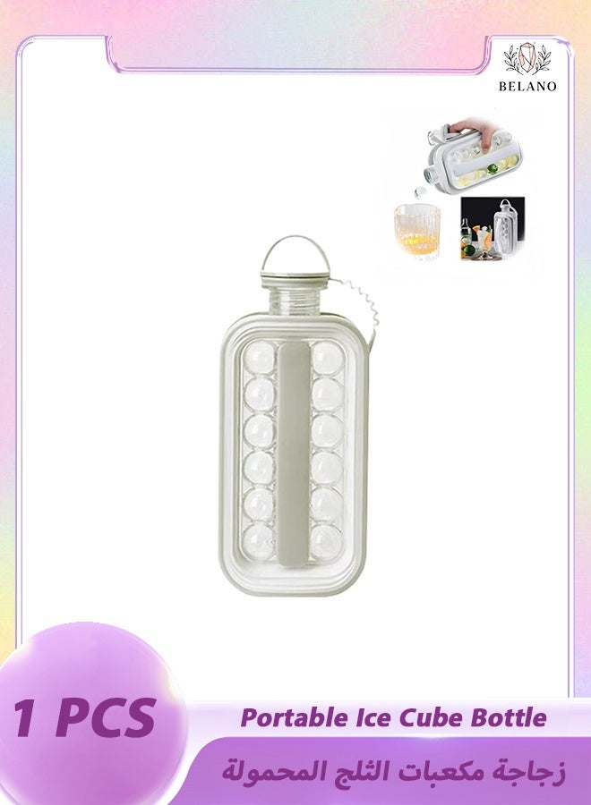 BELANO 2-in-1 Ice Ball Maker Kettle - Portable Ice Cube Tray & Water Bottle for Drinks, Cocktails, Outdoor Parties - Image 1