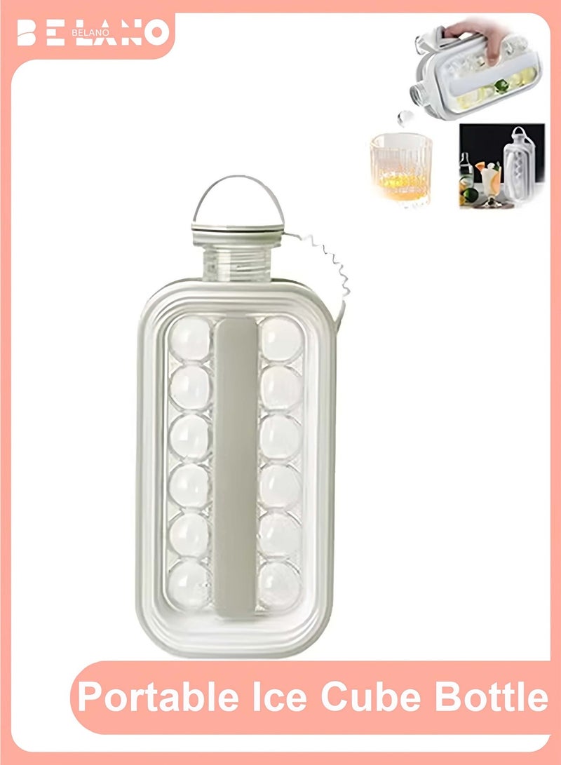 BELANO 2-in-1 Ice Ball Maker Kettle - Portable Ice Cube Tray & Water Bottle for Drinks, Cocktails, Outdoor Parties - Image 1