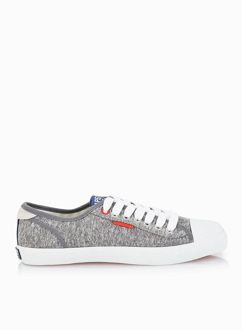 Superdry Low Pro Sneakers Grey Mens Superdry Low Pro Luxe Sneakers