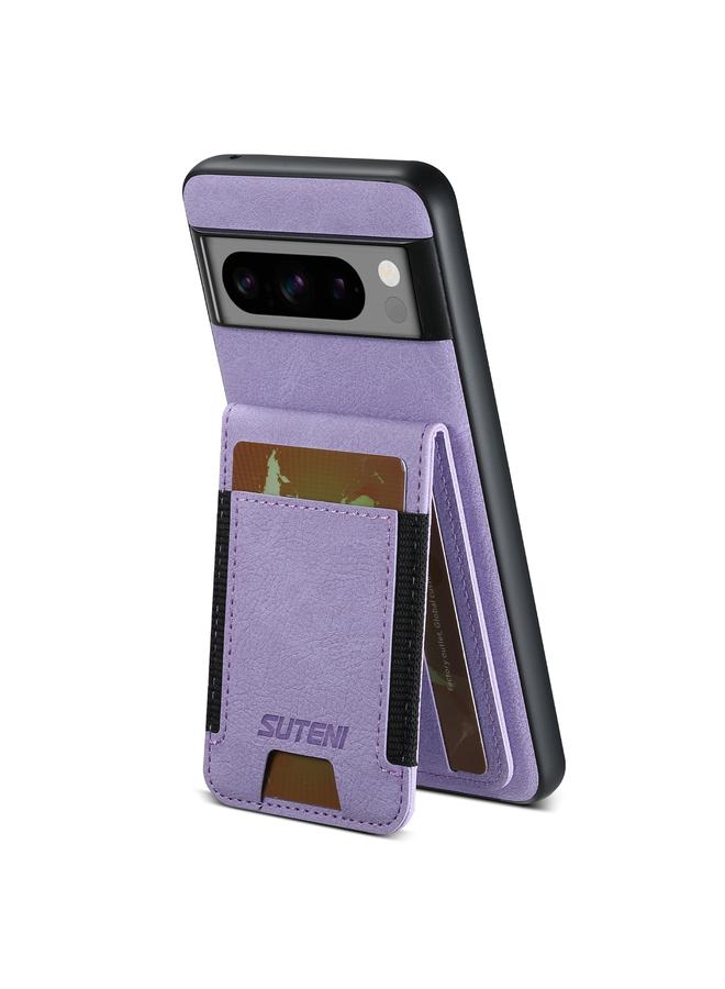 Suteni Case For Google Pixel 7 H03 Litchi Leather Card Bag Stand Back Phone Case - Image 3