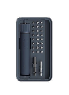 SYOSI Electric Screwdriver Kit 3.6V Cordless Screwdriver Set Upgraded Capacity Magnetic Case Lid Mechanical Knob 25 S2-Steel Bits Screwdriver Bit Sets Mini Screwdriver Set with Portable Case  - Image 1