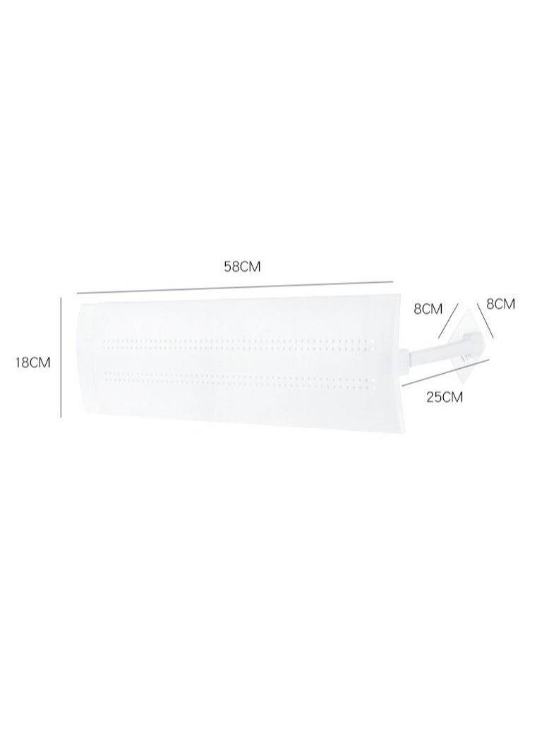 Arabest Retractable Air Conditioner Deflector, Split AC Air Conditioning Baffles, Adjustable Anti Direct Blowing Windshield Wing  - Image 2