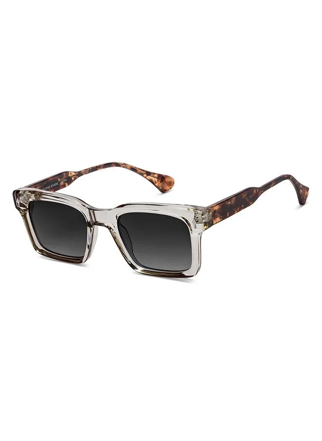 VINCENT CHASE Vincent Chase By Lenskart Full Rim Square Classics Branded Latest And Stylish Sunglasses Polarized And 100% UV Protected Unisex Large VC S16748 - C2
