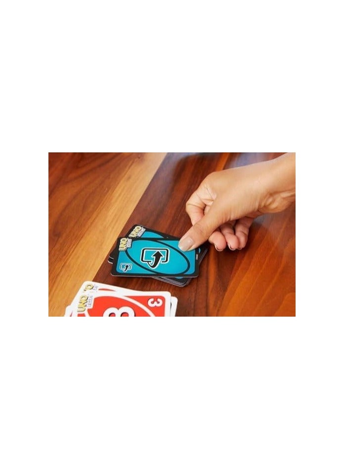 ماتيل جيمز لعبة بطاقات أونو (UNO) – إصدار فليب (UNO Flip) بعلبة معدنية - Image 2