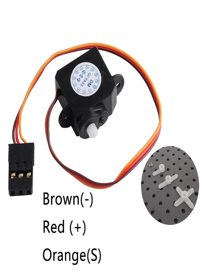 Wishiot 2.1g RC Micro Servo 2g Sub Mini servo 180 Degree DM-S0020 4.8V-6V for RC Hobby Parts (1) - Image 5