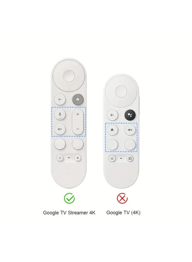 Silicone Protective Case For Google TV Streamer 4K Remote Control Black - Image 3