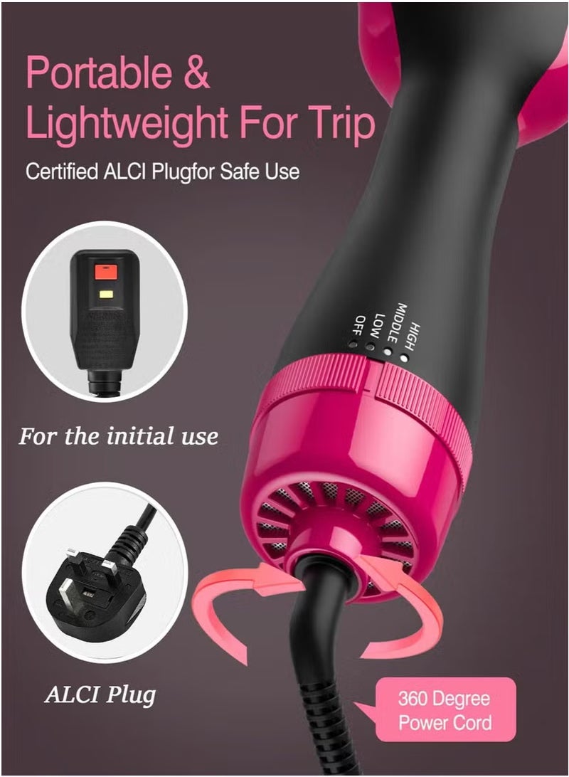 general Hair Dryer Brush Blow Dryer Brush in One 4 in 1 Styling Tools Hair Dryer and Styler Volumizer, Hot Air Brush for Drying, Straightening, Curling - Image 2