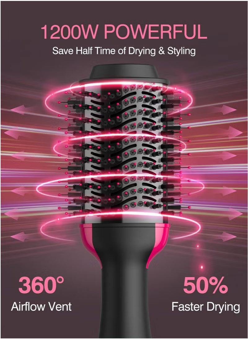 general Hair Dryer Brush Blow Dryer Brush in One 4 in 1 Styling Tools Hair Dryer and Styler Volumizer, Hot Air Brush for Drying, Straightening, Curling - Image 5