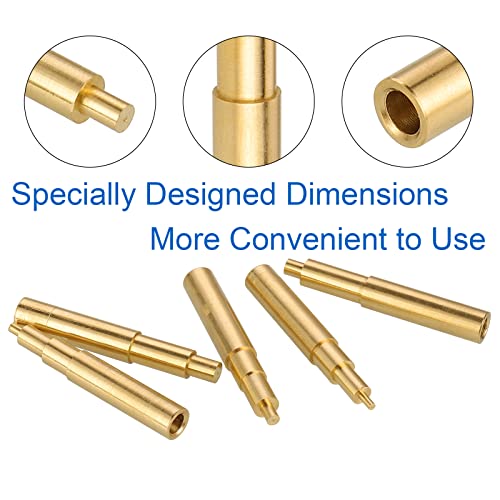 HanTof 5Pcs Heat-set Insert Tips for M2,M2.5,M3,M4,M5 Threaded Inserts, Compatible with 900M T18 ST Hakko FX-888D/FX600 and Weller SP40NKUS/WLC100 Soldering Irons Tips, for Connecting 3D Printed Parts - Image 2