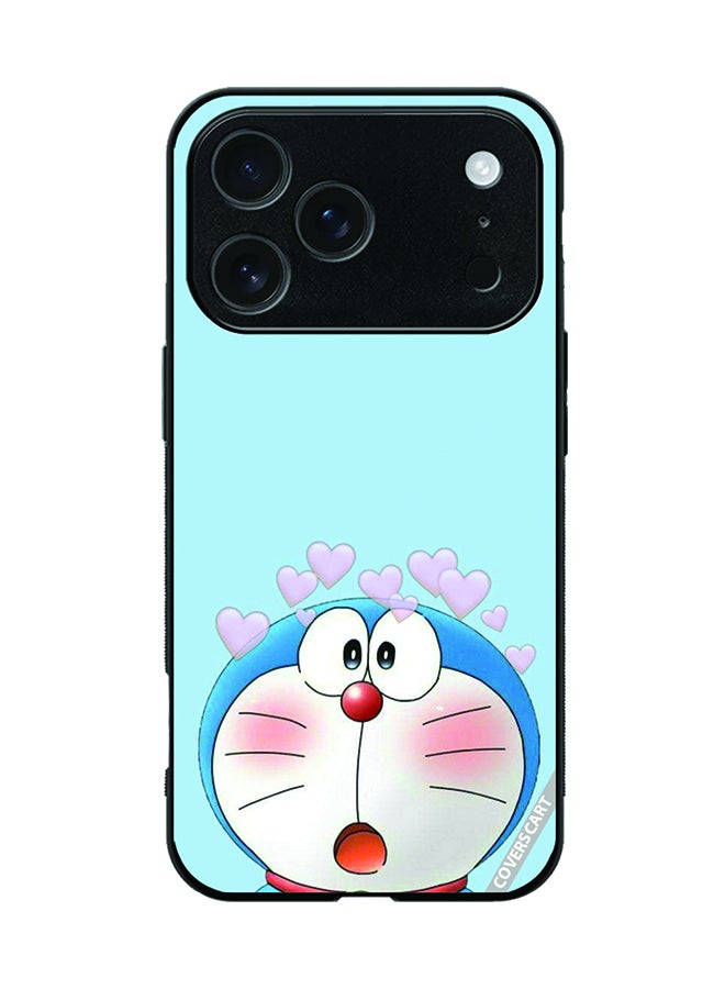 COVERSCART Protective Case Cover For Apple iPhone 17 Pro Doraemon Design Blue