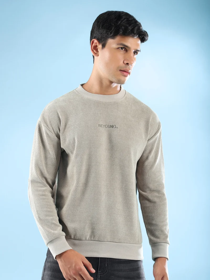 بيونغ سترة بيج صحراوية ببطانة عند المرفق