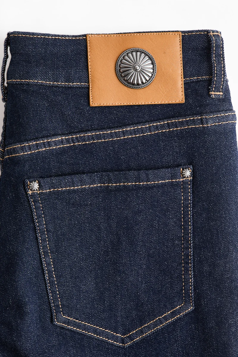 H&M  Slim Straight Regular Waist Jeans for Women | Best Price UAE