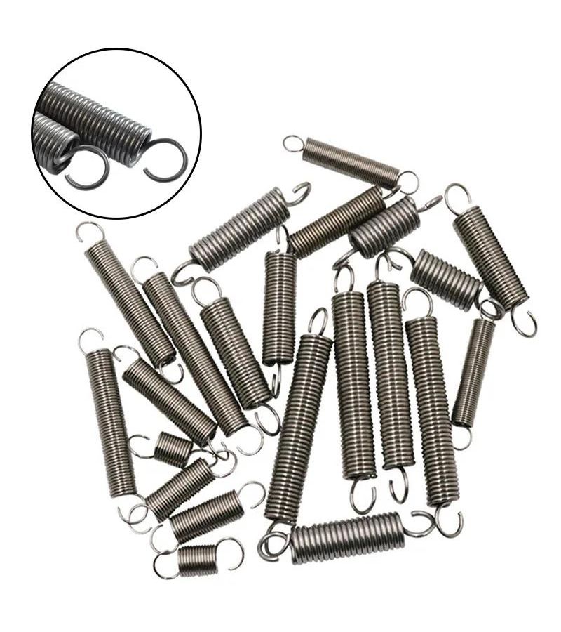 Double Hook Tension Spring Stainless Steel 2 0x11x50mm Small Size - Image 2
