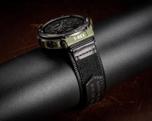 DAVILANE Watch Bands Compatible With Huami Amazfit TRexTRex 2TRex ProTRex UltraNew Upgraded Connector DesignLeather Watch Band Sports Strap - Image 3