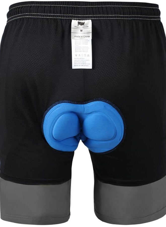 VAYAGER Men's Mountain Bike Shorts 3D Padded Bicycle MTB Shorts Loose-fit Lightweight MTB Cycling Shorts - Image 4