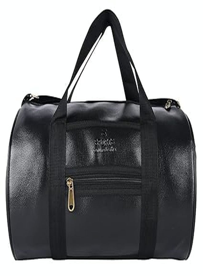 Mkail Gym Duffle Bag,Premium Shoulder Gym Bag is meticulously Crafted from Leather. Companion for Gym Sessions.Sports Activities,Travel,Suitable for Unisex Adults - Image 2