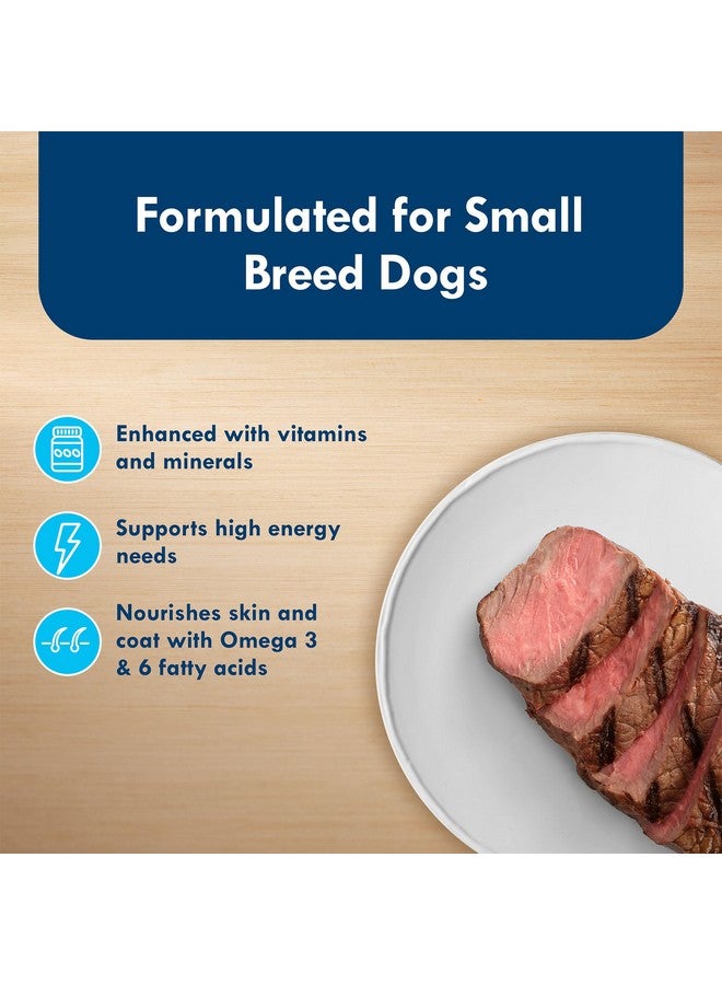 بلو بافلو مجموعة متنوعة من طعام بلو بافالو ديلايتس الطبيعي للكلاب البالغة من السلالات الصغيرة، مصنوع من مكونات طبيعية، باتيه بنكهة فيليه مينيون وباتيه بنكهة بورترهاوس، 3.5 أونصة (12 كوبًا، 6 أكواب من كل نوع) - Image 4