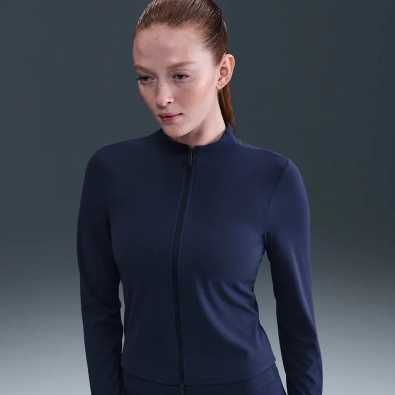 Women's Zenvy Dri-FIT Full-Zip Yoga Top