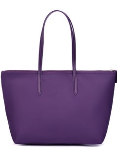 LACOSTE Lacoste Women's Large Shoulder Bag Purple Tote Bag Women's Lacoste Crossbody Bag  - Image 2