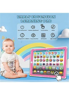 Generic Kids Tablet Learning Pad Toddler Tablet with ABC Word Song Music Number Electronic Interactive Toy for Educational Preschool Boys & Girls 3 4 5 Years Old  - Image 2