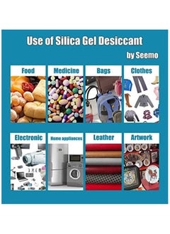 RATSAW 100 Packs 2 Gram Desiccant Packets Food Safe Silica Gel Desiccant Packets Premium Moisture Absorbers for Food Storage Desiccant Beads Packet for Moisture Storage Control  - Image 3