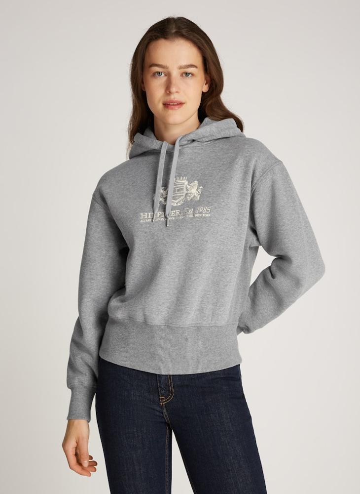 TOMMY HILFIGER Graphic Drawstring Hoodie  - Image 1