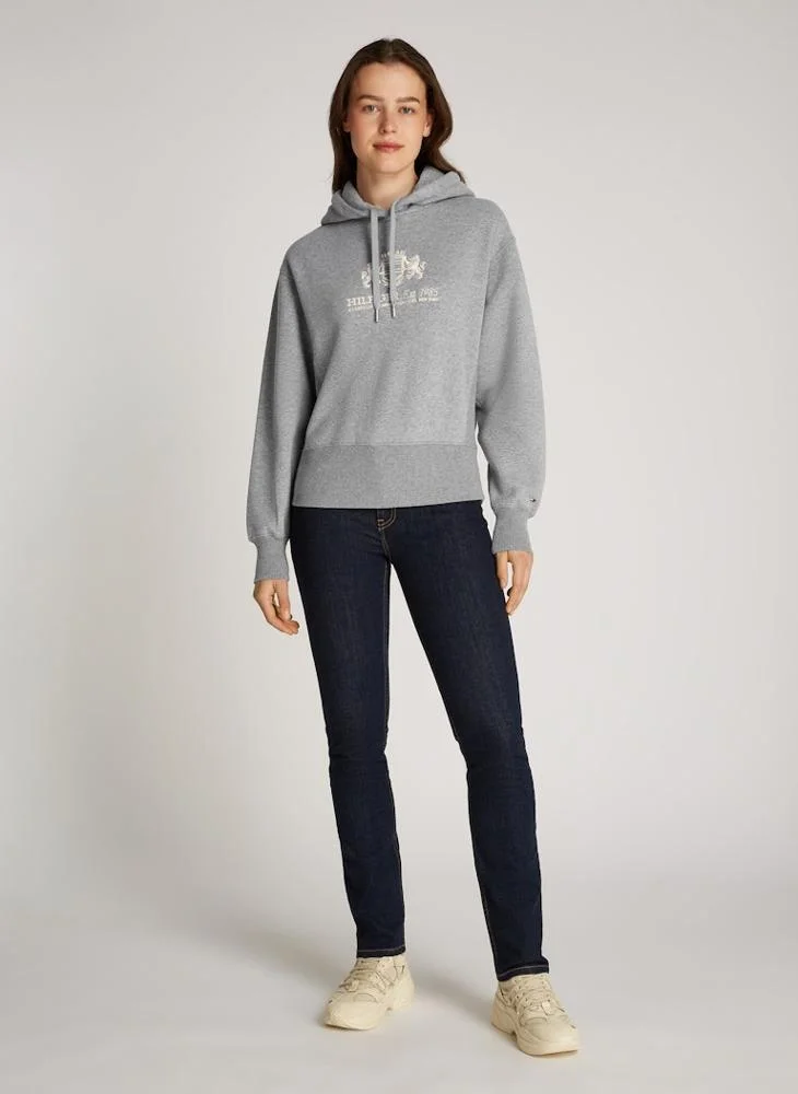 TOMMY HILFIGER Graphic Drawstring Hoodie
