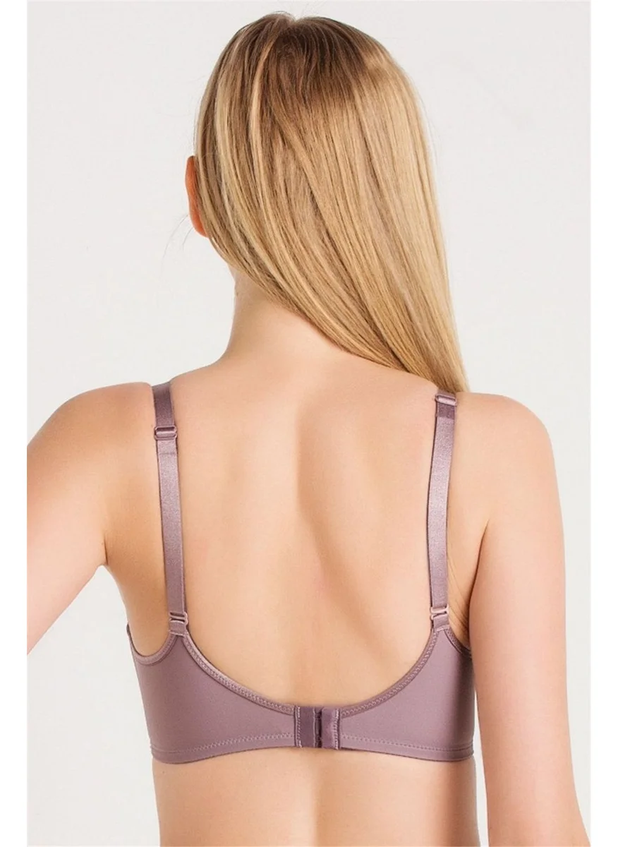 Magic Form 5738 Women's Zinc Plain Fabric Thin Sponge Full Cup Minimizer Bra