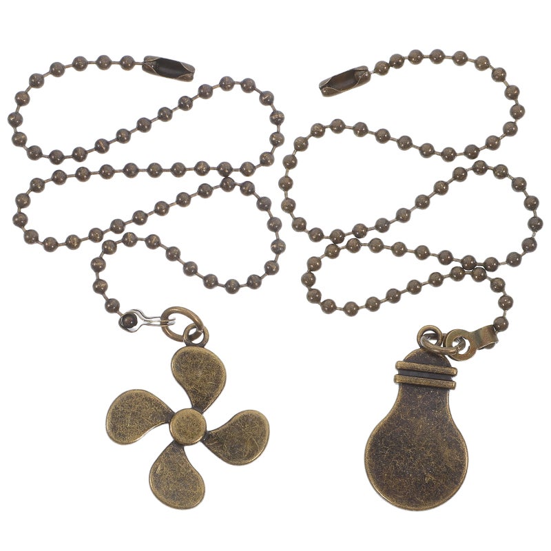 Classic Pull Chain for Fans, Decorative Extender with Minimalist Design for Home Accents - Image 1