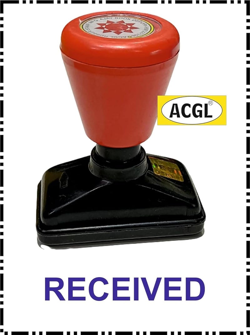 ACGL Self Ink Pri Ink Pocket Stamp (Received Stamp) n- Pack of 1 - Image 1